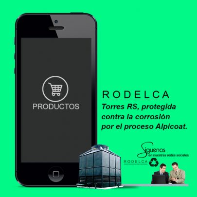 Torres RS, protegida contra la corrosión por el proceso Alpicoat.